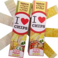 Чипсы картофельные I Love Chips