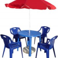 Зонт от солнца Tarrington House с круглым столиком