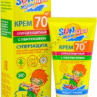 Солнцезащитный крем для детей Эколла SPF70 Sun Marina Kids с пантенолом