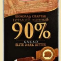 Шоколад "Спартак" горький 90% какао