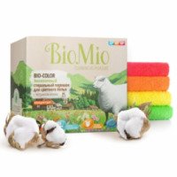 Экологичный стиральный порошок BioMio для цветного белья