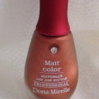 Лак для ногтей Donna Mirelle Matt color "Матовый цвет"