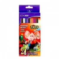 Цветные карандаши Economix "Toy"