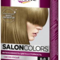 Стойкая крем краска для волос Palette Salon Colors 7-0 Средне-русый