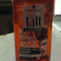 Гель для укладки волос Taft "Maxx power"