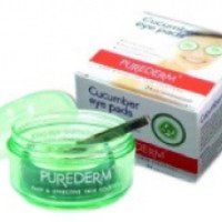 Подушечки для глаз Purederm с огуречным экстрактом