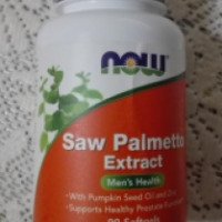 БАД Now Foods "Saw Palmetto Extract" Экстракт плодов карликовой пальмы