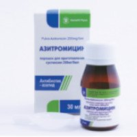 Порошок для приготовления суспензии Torimed Pharm Азитромицин