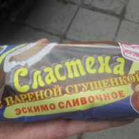 Эскимо сливочное с вареной сгущенкой "Сластена"