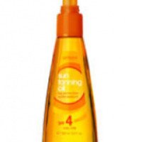 Масло для интенсивного загара Oriflame "Sun Tanning oil spf 4"