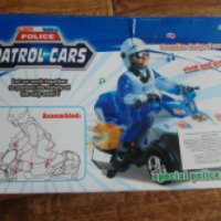 Игрушка "Мотоцикл полицейский с фигуркой" "Радуга ВД"