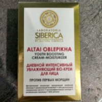 Дневной интенсивный увлажняющий bio-крем для лица Natura Siberica Altai Oblepikha