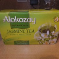 Чай зеленый пакетированный Alokozay c жасмином