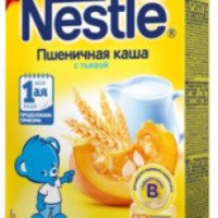 Молочная пшеничная каша Nestle