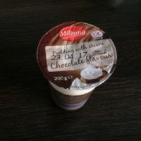 Шоколадный пудинг Milbona
