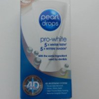 Отбеливающая зубная паста Pearl Drops Pro-White