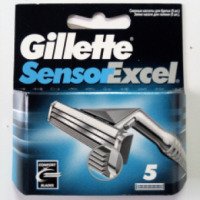 Сменные кассеты для бритья Gillette Sensor Excel