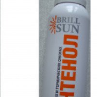 Аэрозольный крем при солнечных и термических ожогах Brill Sun Пантенол
