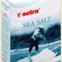 Соль морская Setra пищевая