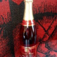 Вино игристое розовое МКШВ "Grand Mane" королевское полусладкое