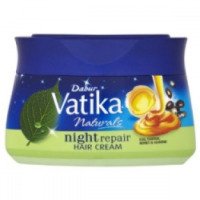 Ночной восстанавливающий крем для волос Dabur Vatika Night Repair Hair Cream