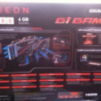 Видеокарта GIGABYTE Radeon RX 480 G1 Gaming 4G