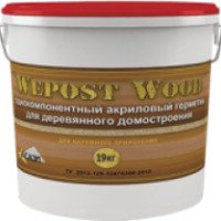 Герметик для деревянного дома Wepost Wood