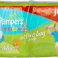 Подгузники-трусики Pampers Active Boy Pants