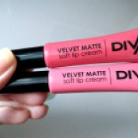 Матовая помада Diva Velvet Matte Soft Lip Cream