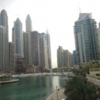 Набережная района Dubai Marina (ОАЭ, Дубай)
