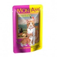 Кошачий жидкий корм Monami