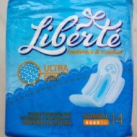 Тонкие гигиенические прокладки Liberte Ultra Soft
