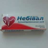 Антигипертензивное средство Киевский витаминный завод "Небивал"