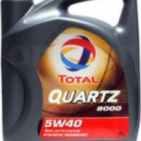 Моторное синтетическое масло TOTAL QUARTZ 9000 5W 40 4л