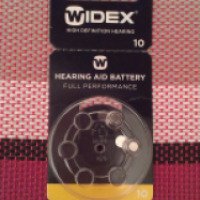 Батарейки для слуховых аппаратов Widex