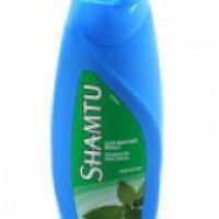 Шампунь Shamtu "Травяной коктейль" для жирных волос