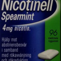 Жевательная резинка для отказа от курения Novartis Nicotinell