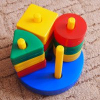 Развивающая игрушка Строим вместе счастливое детство "Логический диск"