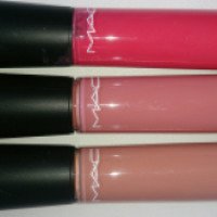 Матовый стойкий блеск MAC Lip colour копия