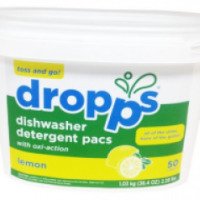 Капсулы для посудомоечной машины Cot'n Wash "Dropps" Лимон