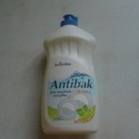 Средство для мытья посуды Antibak "Лайм и мята" Аромика