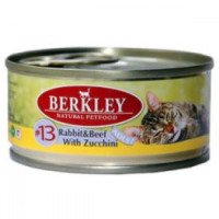 Консервы для котят Berkley кролик с овощами
