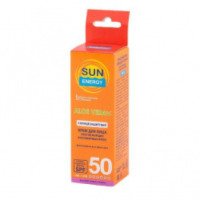Солнцезащитный крем для лица Sun Energy Aloe Vera SPF 50