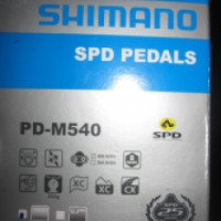 Контактные педали Shimano SPD PD-M540
