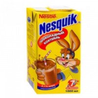 Молочный шоколадный коктейль Nesquik