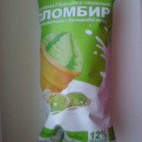 Мороженое Кубань-Мороженое Пломбир фисташковый "Здоровые продукты"