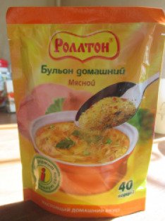 Роллтон бульон домашний мясной состав