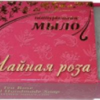 Натуральное мыло Крымская натуральная коллекция "Чайная роза"