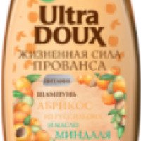 Шампунь и бальзам для волос Garnier Ultra Doux абрикос из Руссильона и масло миндаля