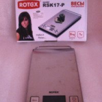 Весы кухонные электронные Rotex RSK17-P